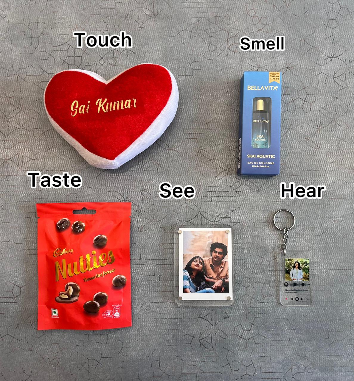 Five Senses of Love – Personalized Valentine Experience Box