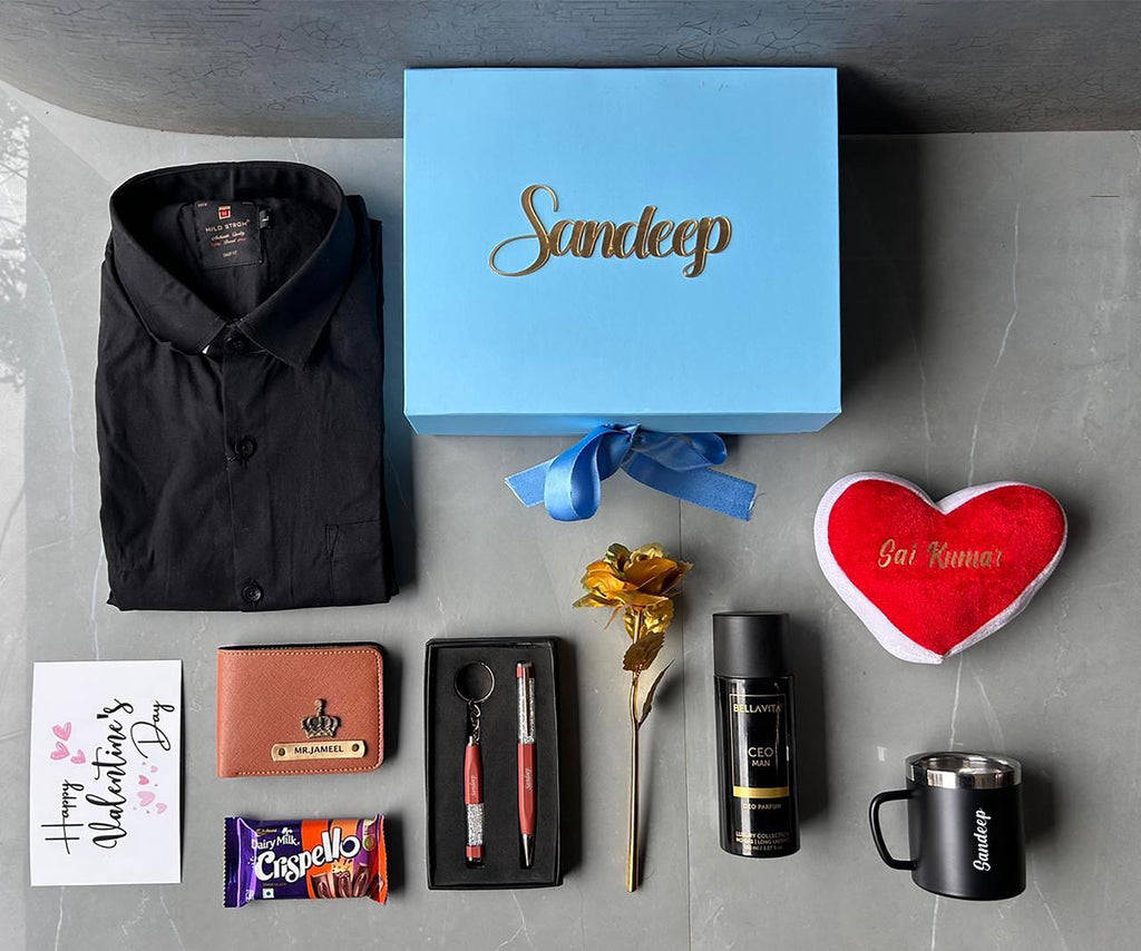 Forever Yours – Personalized Valentine Gift Box